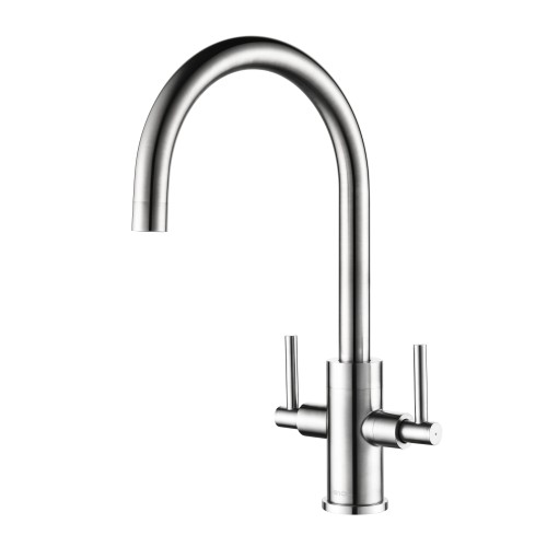 The 1810 Company - Eibsee Twin Lever Curved Spout
