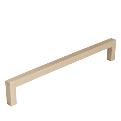 Kitchen Handles - Slimline D-Handle, 160mm, Brushed Brass