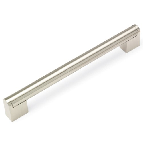 Kitchen Handles - Block Bar Handle, 160mm, Brushed Nickel