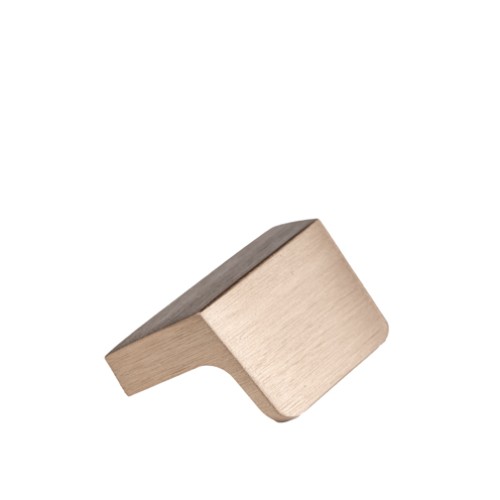 Kitchen Handles - Trim, Front Fixed, 32mm, Brushed Brass