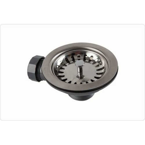The 1810 Company - Basket Strainer Waste With Overflow For Solid Surface