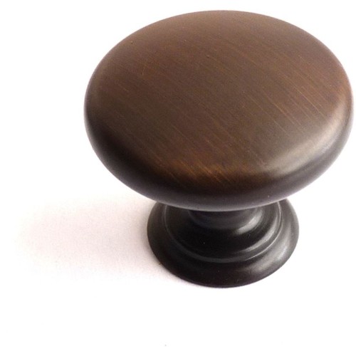Kitchen Handles - Round Knob, 32mm Diameter, American Copper