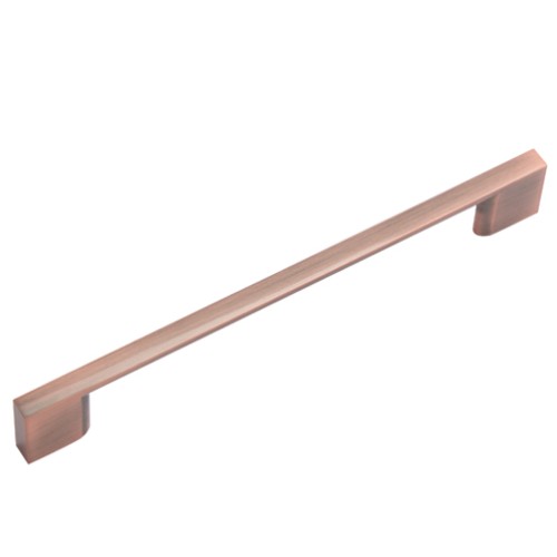 Kitchen Handles - Slimline D-Handle, 160mm, Brushed Copper