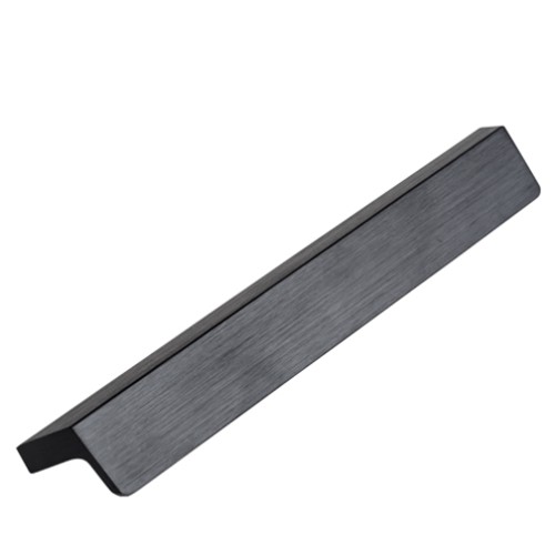 Kitchen Handles - Trim,Front Fix, 160mm,Brushed Matte Black