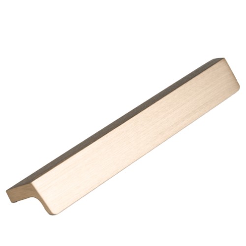 Kitchen Handles - Trim, Front Fixed, 160mm, Brushed Brass
