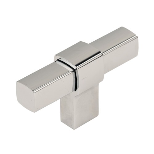 Kitchen Handles - Square T-Bar, 60mm, Chrome