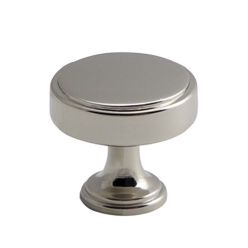 Kitchen Handles - Round Knob, 40mm, Polished Nickel