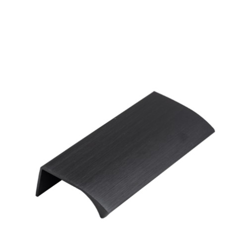 Kitchen Handles - Trim,Rear Fix, 60mm,Brushed  Matte Black