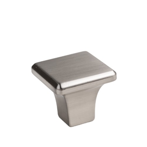 Kitchen Handles - Square Knob, 32mm, Brushed Satin Nickel