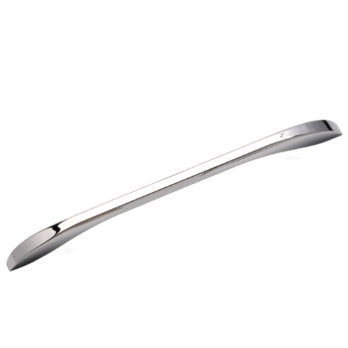 Kitchen Handles - Slimline Bow Handle, 255mm, Chrome