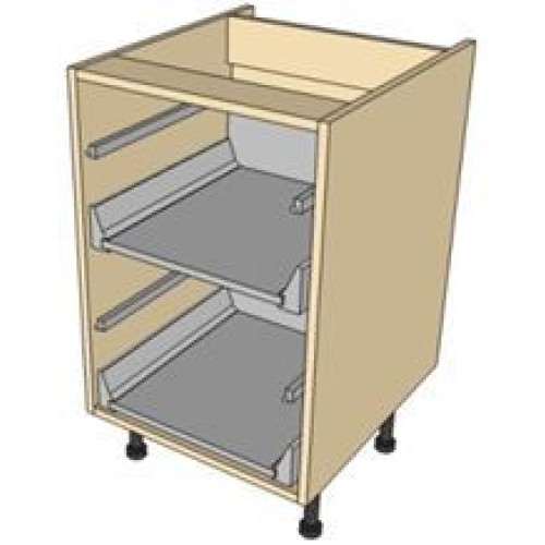 Kitchen Units - 300mm Two Antaro Drawer Base Unit - 2 x 355mm Drawers
