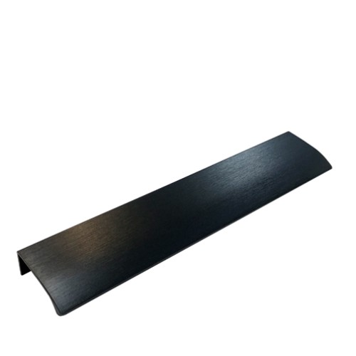 Kitchen Handles - Trim,Rear Fix, 160mm,Brushed  Matte Black