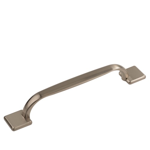 Kitchen Handles - D-Handle, 128mm, Brushed Satin Nickel