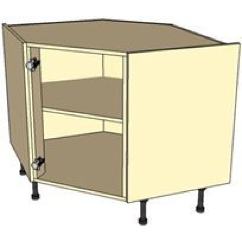 Kitchen Units - 900 x 900mm Highline Diagonal Corner Base Unit